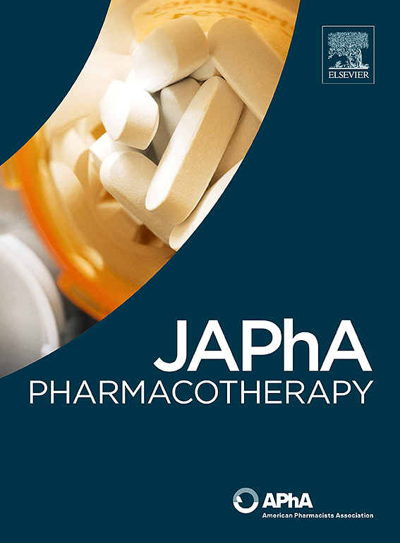 Go to journal home page - JAPhA Pharmacotherapy